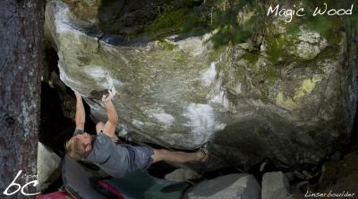 Matze in "Linserboulder"