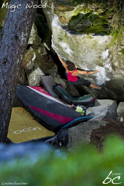 Petra in "Linserboulder"