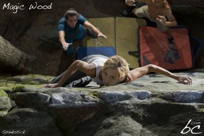 Petra in "Spankstick"